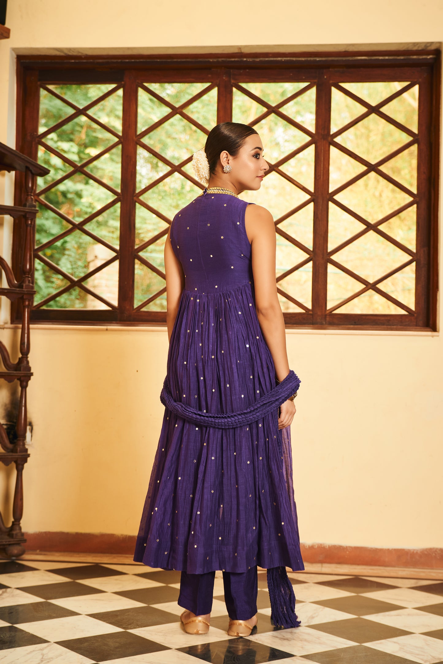 Shefali jariwala in Zinnia Set