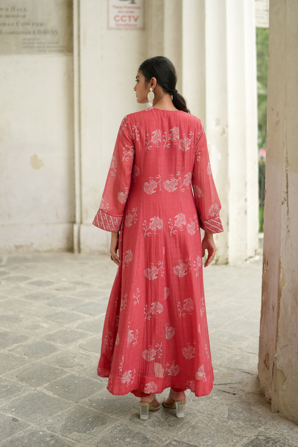 Coral Anarkali (Set of 2)
