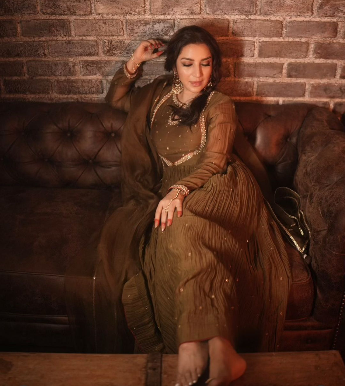 Tisca chopra in Parijat Set