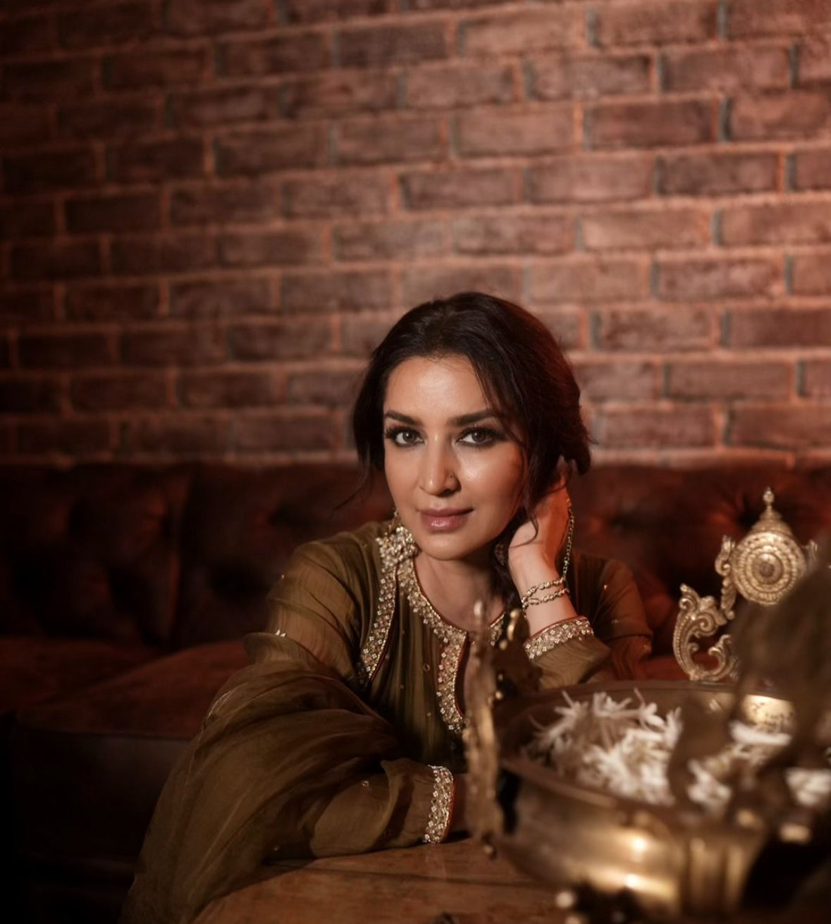 Tisca chopra in Parijat Set