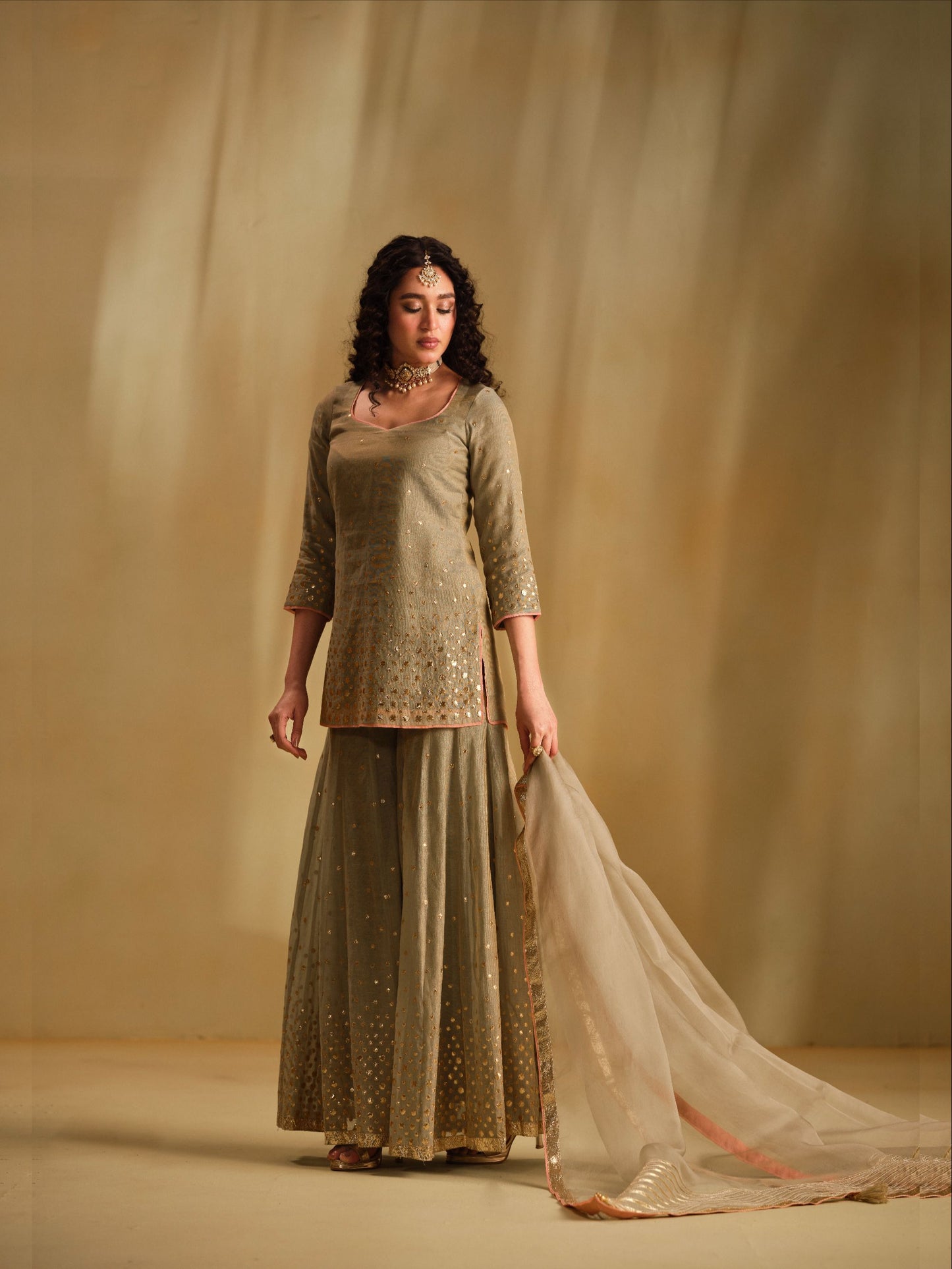 Divya Sharara Set