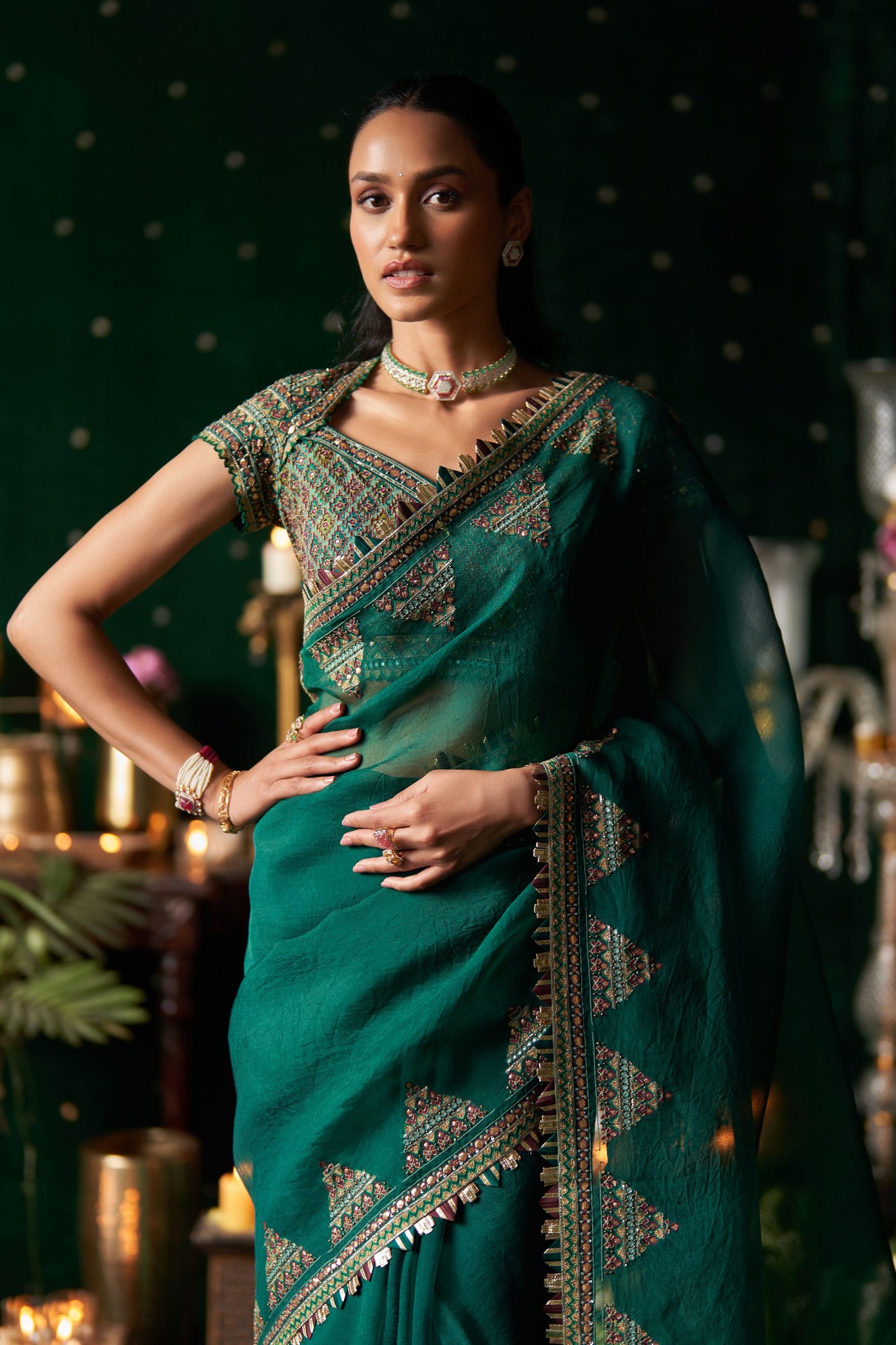 Conga Saree
