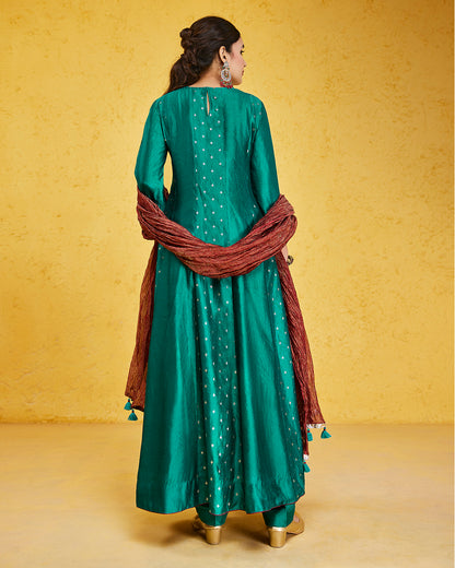 Turquoise Anarkali