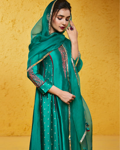 Turquoise Anarkali