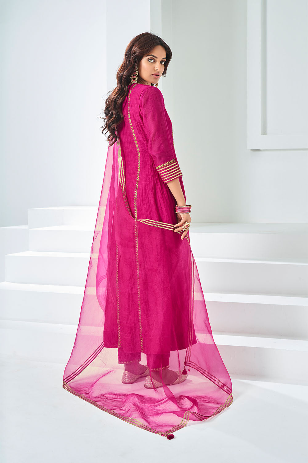 Gayatri Bhardwaj in Rose Pink Kurta set