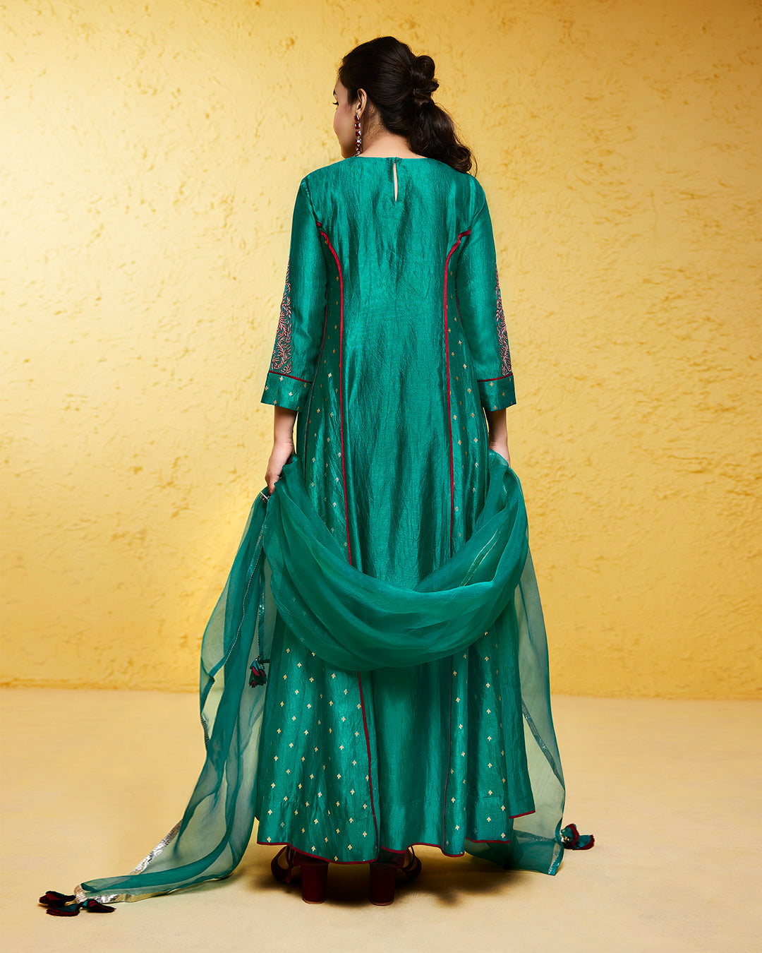 Turquoise Anarkali