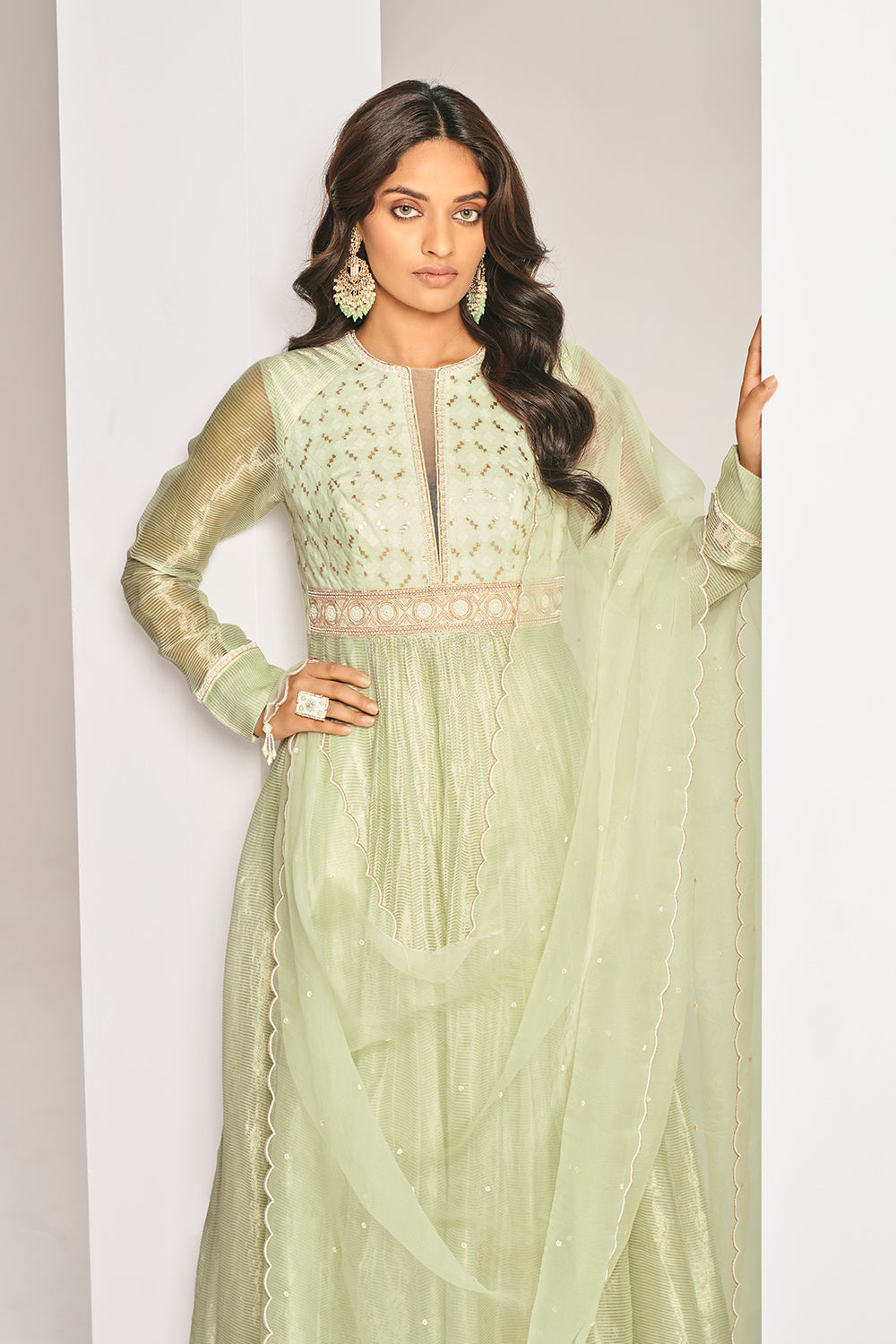 Mint Green Anarkali