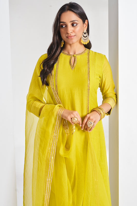 Yellow Kurta set