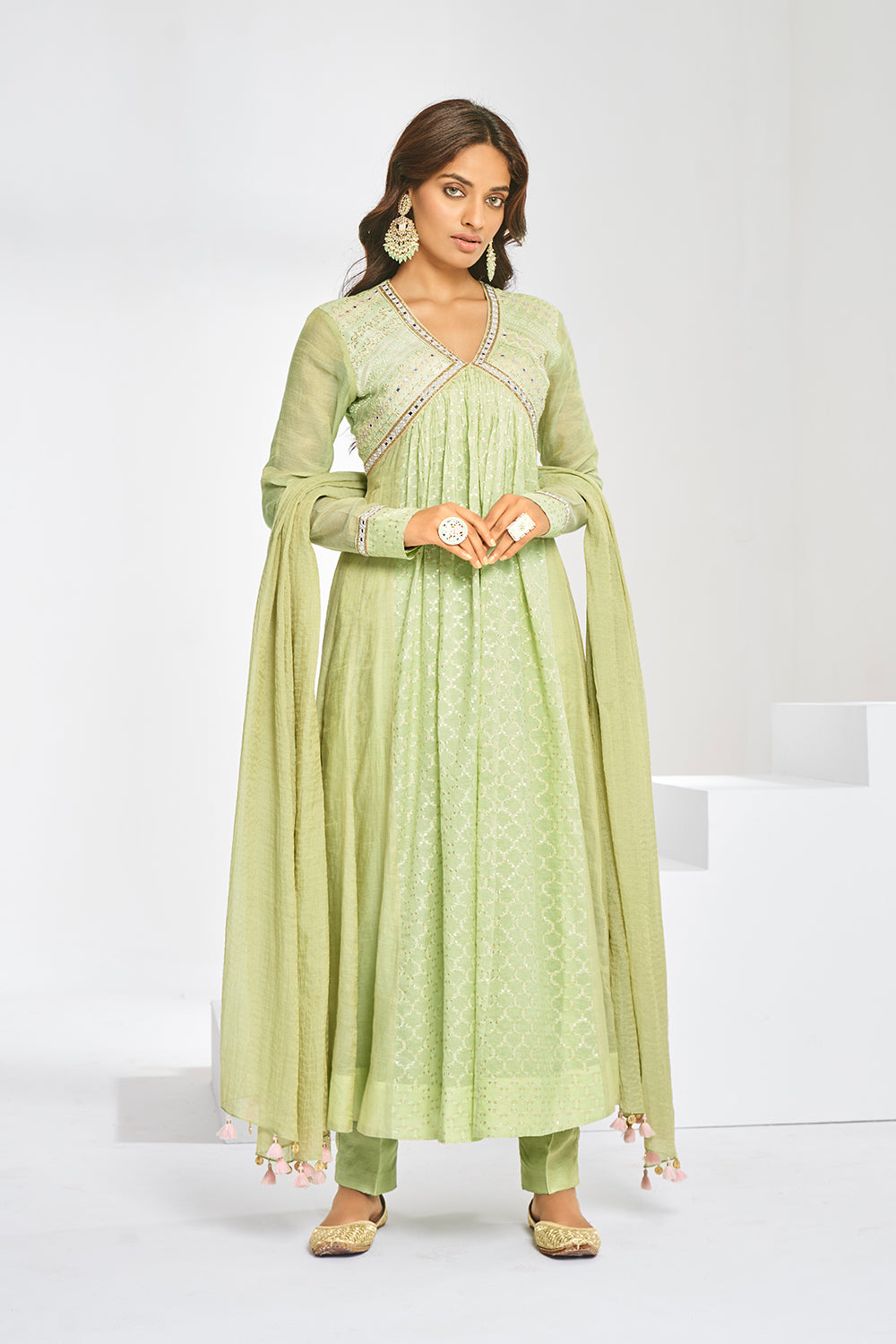 Mint Green Anarkali