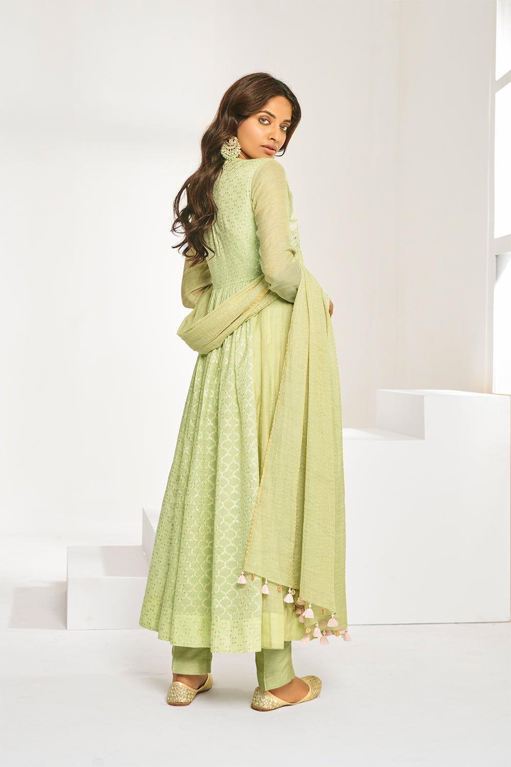 Mint Green Anarkali