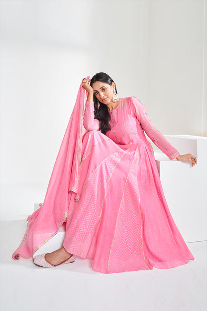 Baby Pink Anarkali