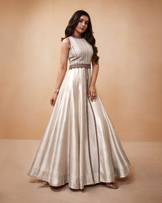 Ivory Anarkali