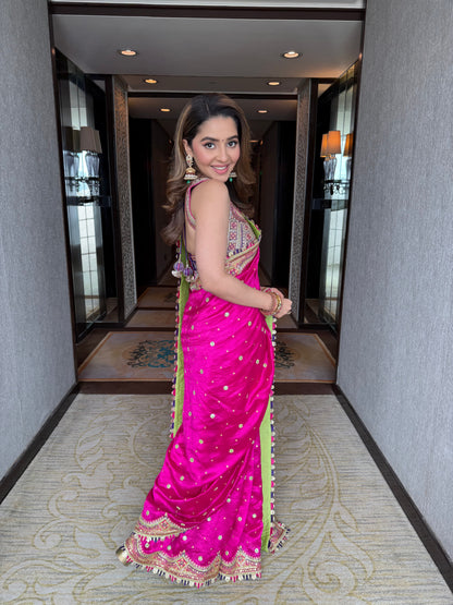 Isha Multani In Our  Surmayi Saree