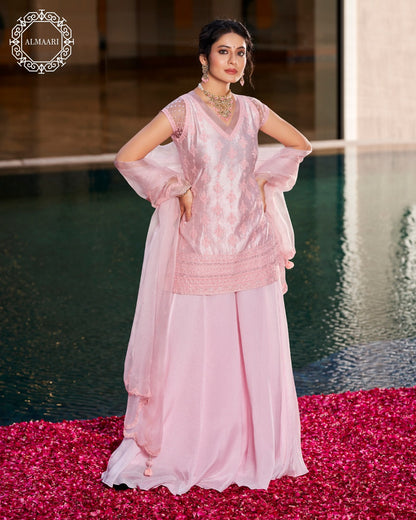 Light Pink Sharara