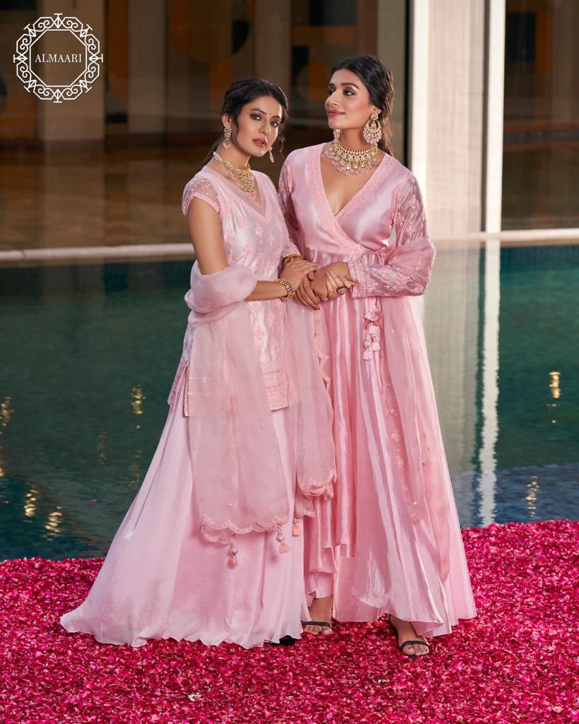 Light Pink Sharara