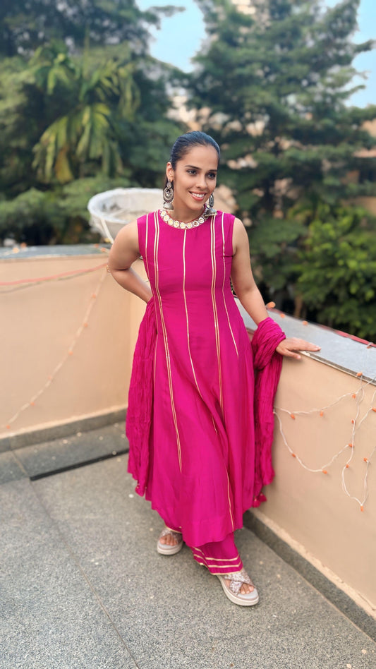 Saina Nehwal in Saumya Set