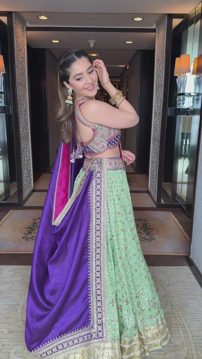 Shankh Lehenga Set