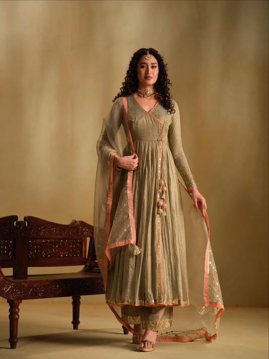 Sarvya Angrakha Set