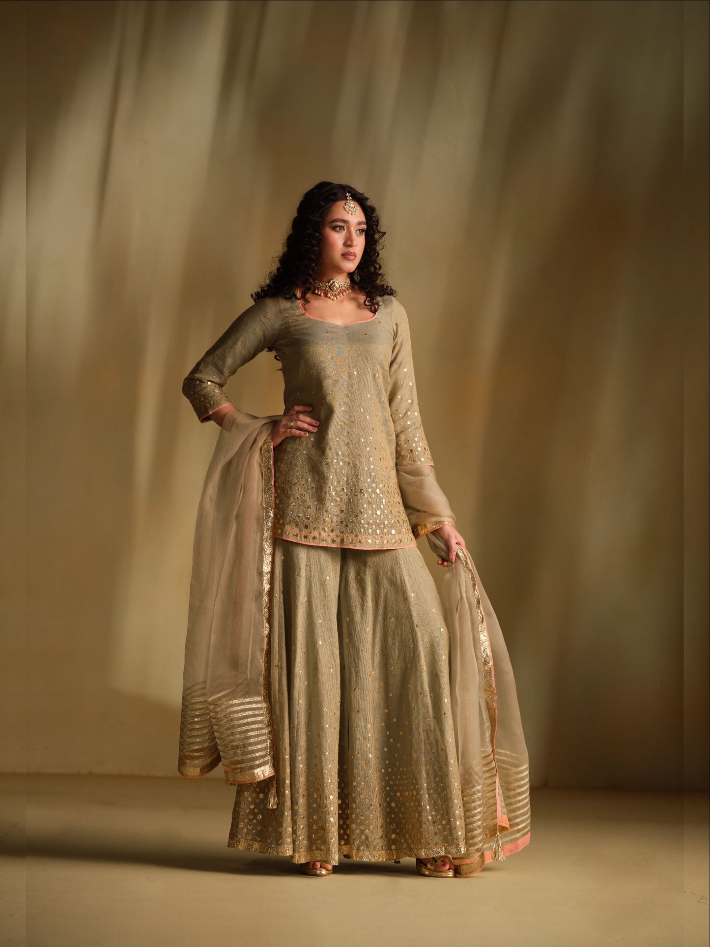 Divya Sharara Set